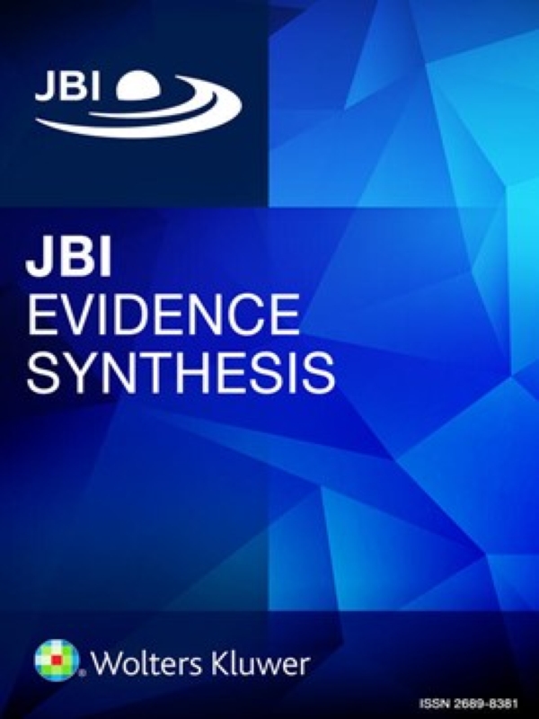 JBI Manual for Evidence Synthesis